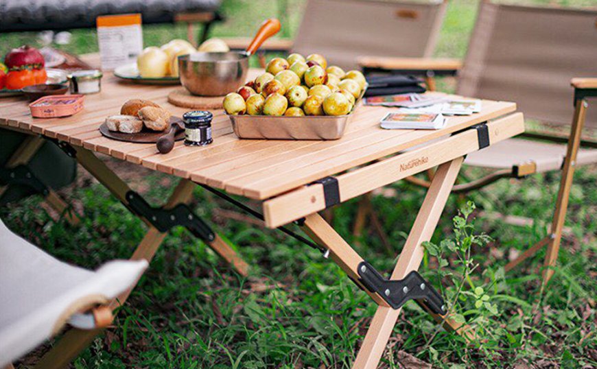 Folding Egg Roll Table